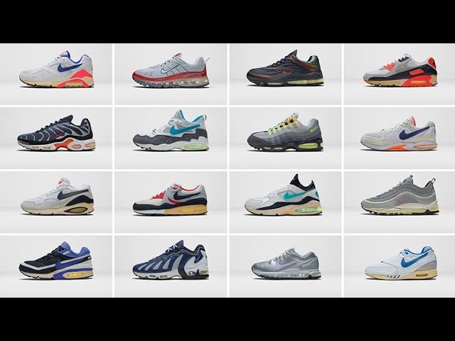 list of all air max