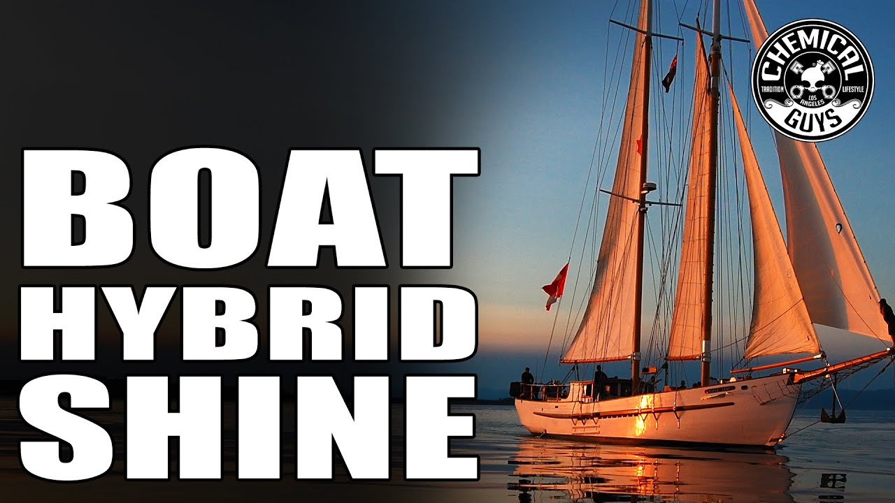 How To Quick Detail a Boat Chemical Guys Boat Hybrid Shine Marine