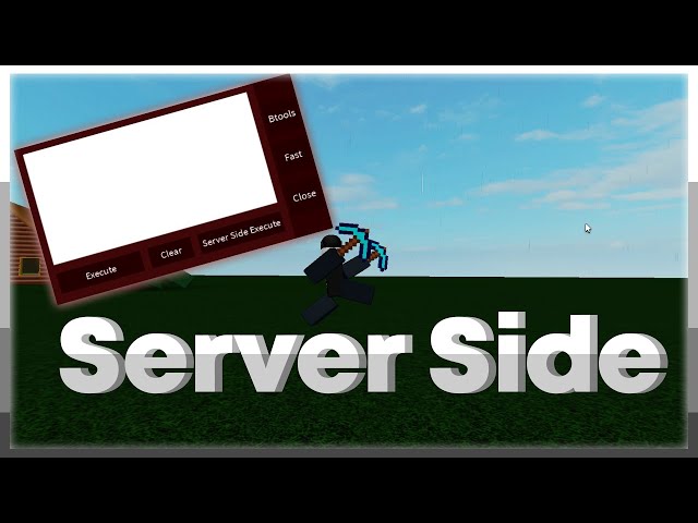 Make you a roblox server side by Relmix