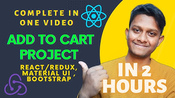 Add to cart Project in one video💥 ( React , Redux , Material UI , React-Bootstrap ) @codefamily