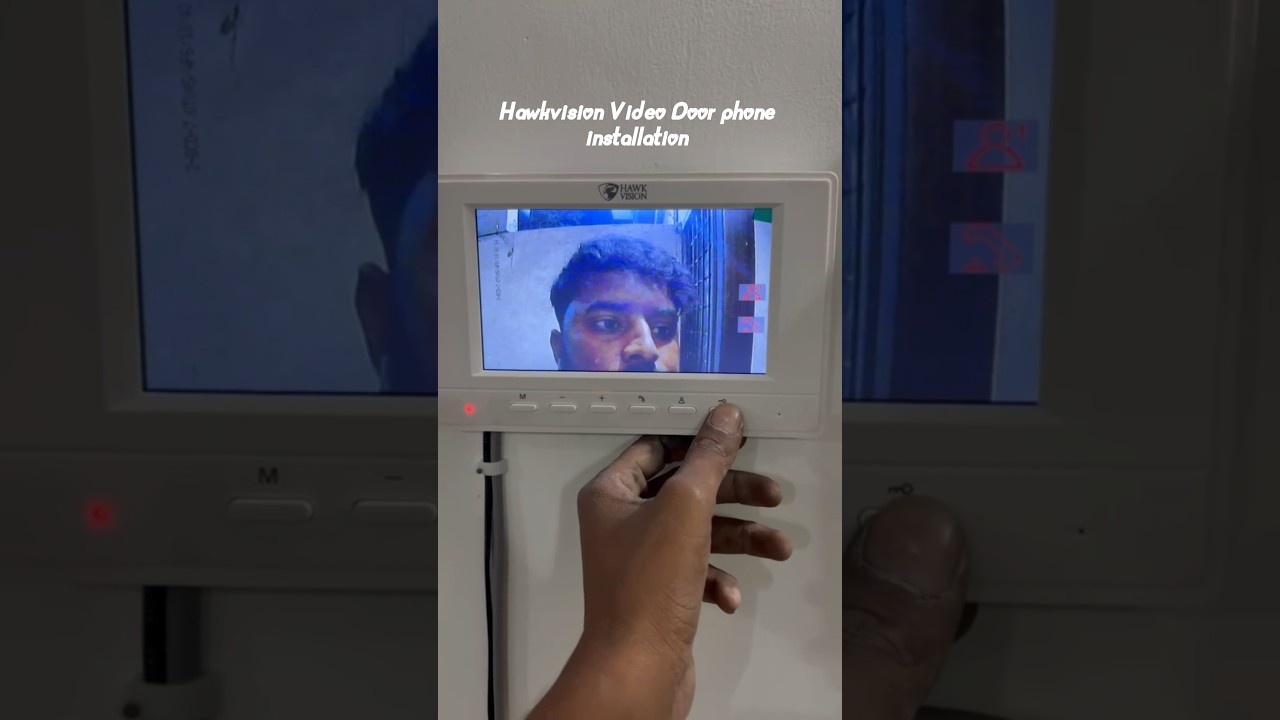 Hawkvision Video Door Phone Installation 