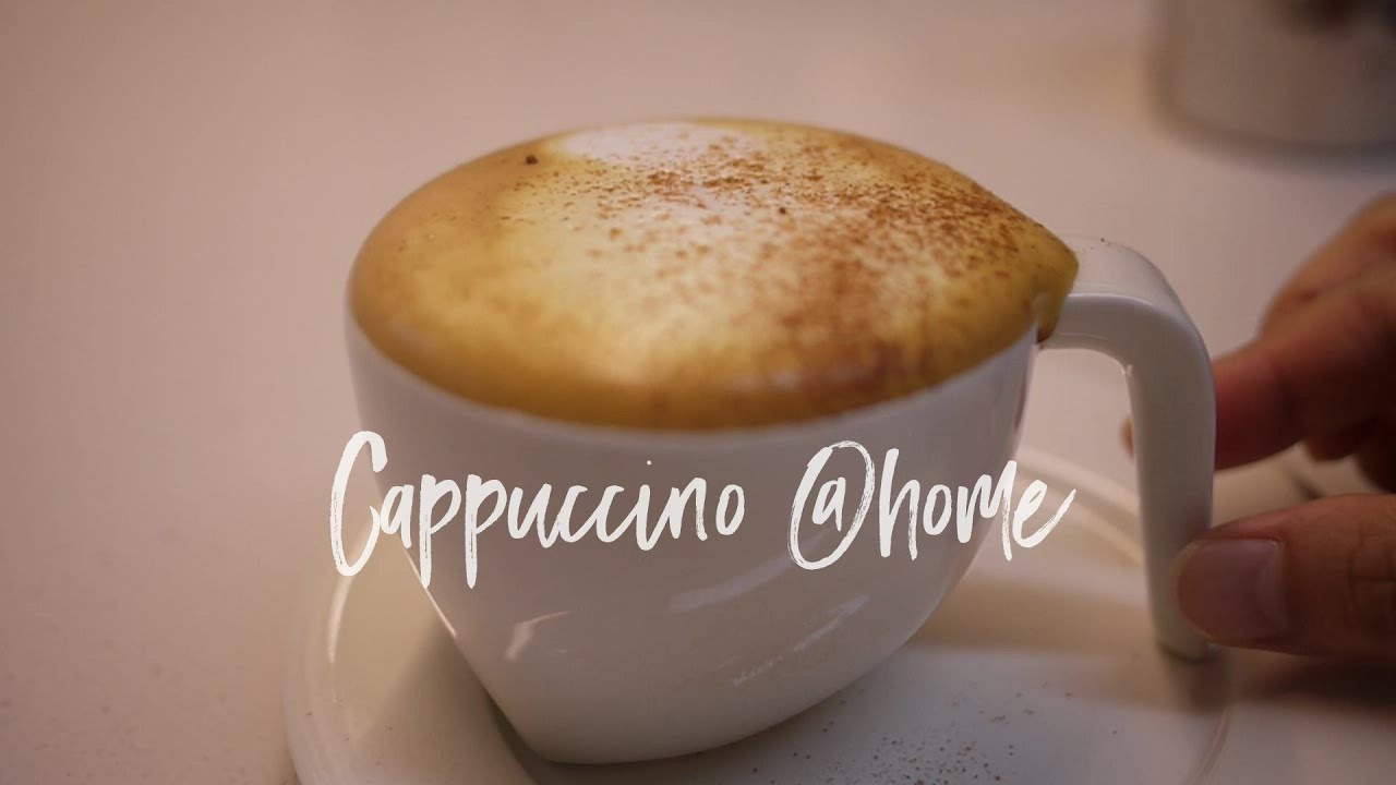 찬바람 불고 비오는 날 꼭 카푸치노 with 브레빌 밤비노, How to make cappuccino at home with