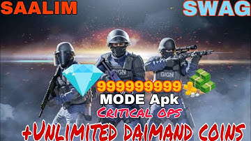Critical ops hack daimand coins/ first time with proof game play. 😃😃😃