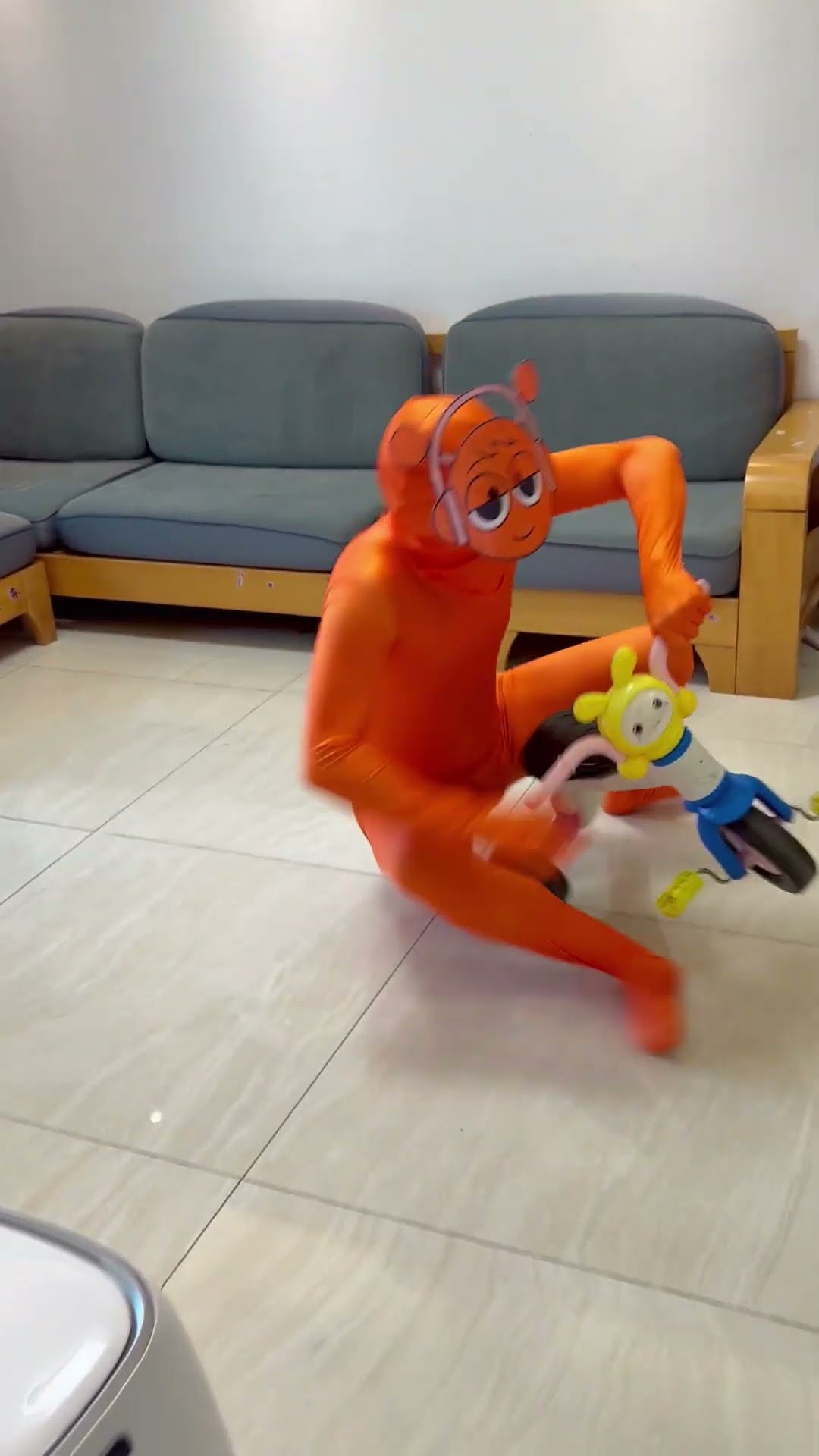 Oren riding bike fail