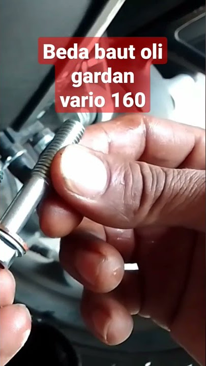 beda baut oli gardan Vario 160#shorts #shortsvideo #shortsfund
