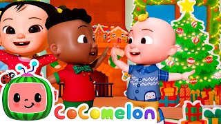 Deck the Halls | Nonstop CoComelon Christmas Nursery Rhyme | Moonbug Kids - Color Time