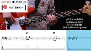 Fleetwood Mac - Shake Your Moneymaker (Bass cover with tabs)
