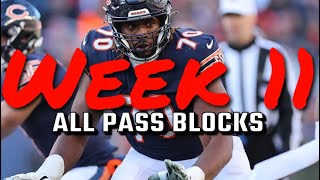 Braxton Jones Week 11: All Pass Blocks