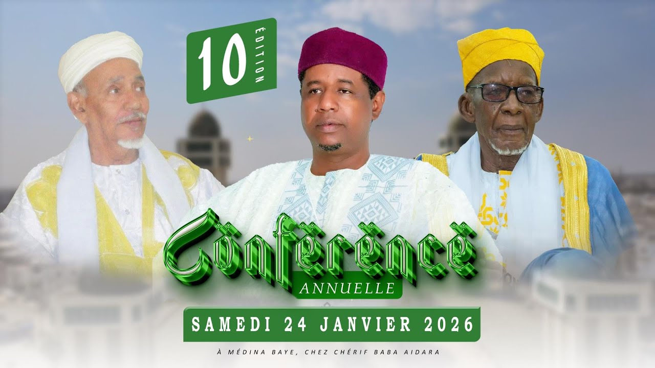 🔴DIRECT MEDINA BAYE : CONFERENCE ANNUELLE  FEDERATION DAHIRAS DIAMIHOU DIAWAMIHOU - EDITION 2026