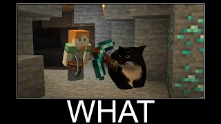 Maxwell the Cat in Minecraft wait what meme part 137