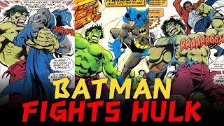 When Batman Fought the Hulk – The Forgotten DC/MARVEL Crossover!