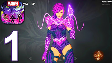 MARVEL Mystic Mayhem - Gameplay Walkthrough Part 1 - Tutorial, Chapter 1 (iOS, Android)