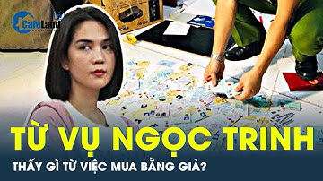 Vụ thầy dạy lái xe cho Ngọc Trinh bị khởi tố, thấy gì từ việc mua bằng giả? | CafeLand