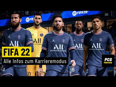 FIFA 22: PREVIEW - Was bietet der neue Karrieremodus? Und was fehlt? - PC Games