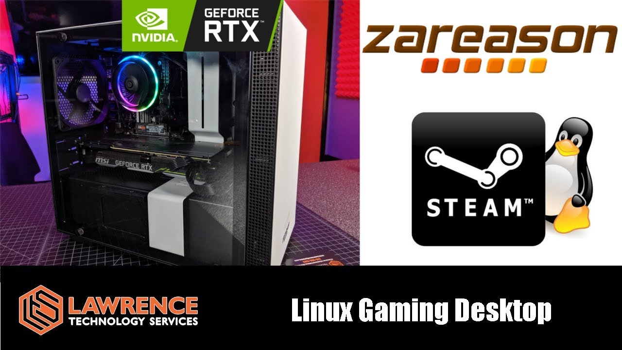 Linux Gaming With Steam on a Zareason Virtus Desktop Running Pop_OS ...