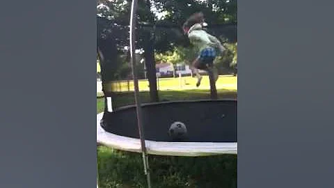 Trying to do a front flip