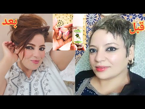 جربيها فقط وإلا مطولت لك شعرك وقواتوا نعتزل الوصفات أقسم بالله هاد السر مايعطيه لك شي شعر قوي وطويل