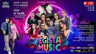 🔴 Live Music REGISTA Production | The Wedding Gina & Taufik | Cidolog , Minggu 21 Sep 2025 | Pagi