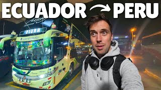 How to travel Ecuador to Peru via Overnight Bus  (Cuenca to Mancora bus)