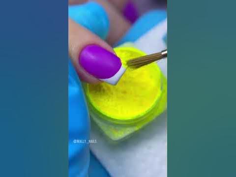 Как сделать неоновый френч 😍#shorts - YouTube