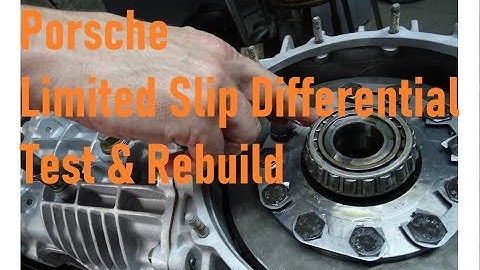 Limited Slip Differential Rebuild
