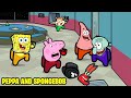 (Peppa Pig and SpongeBob) Among Us distraction dance animation