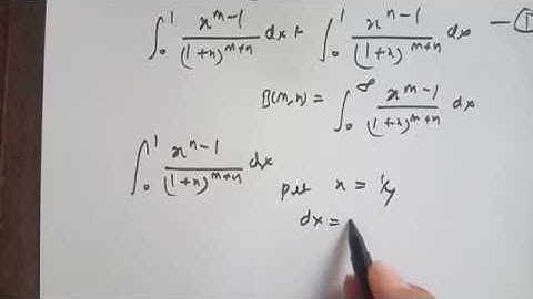 Beta and Gamma Function|Practice Problem 6