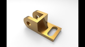 SolidWorks Tutorial - Quick Tutorial of Part Modeling by Using SolidWorks 2018 - Request Part 14