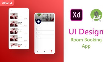 Room Booking Apps UI Template | Profile Screen in Fragment (Part 4)