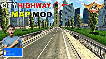 Map Mod Bussid 4.1.2 - New City Highway Map Mod For Bus Simulator Indonesia |Longest Map |Bussid