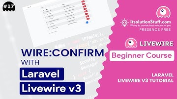 wire:confirm | Confirmation Dialog in Laravel Livewire 3 | EP 17