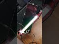 Driving an LCD filter from a set of welding goggles