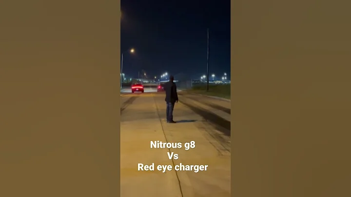 Nitrous g8 vs red eye charger #hellcat #redeye #mexico #racing