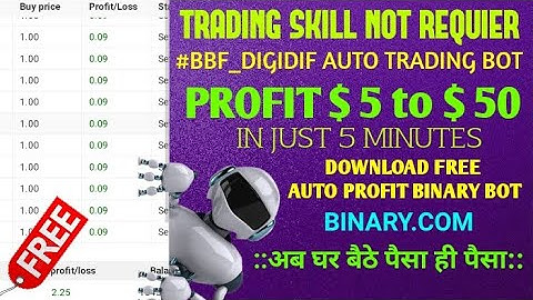 Binary bot #BBF_DIGIDIF 2022 ||UPDATED for High profit||Binary bot Free download 2022||
