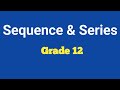 Grade 12 Math Unit 1 1 Sequence Series Arithmetic Geometric ESSLCE 2010 2017 E C Amharic 