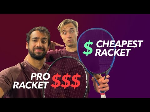 Cheapest Racket we Found VS Professional Tennis Racket