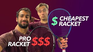 Cheapest Racket we Found VS Professional Tennis Racket