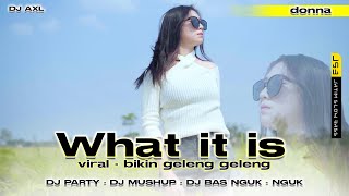 Bikin Geleng Geleng Terbaru Viral  What It Is Bass
