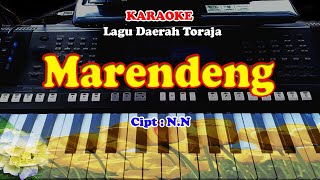 Lagu Daerah Toraja - MARENDENG - KARAOKE