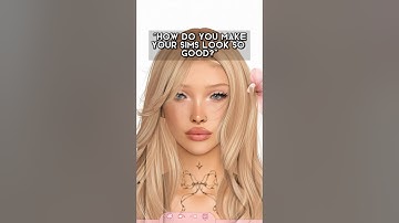 how i make my sims look so good! 😳 | the sims 4 #thesims4 #sims4 #shorts