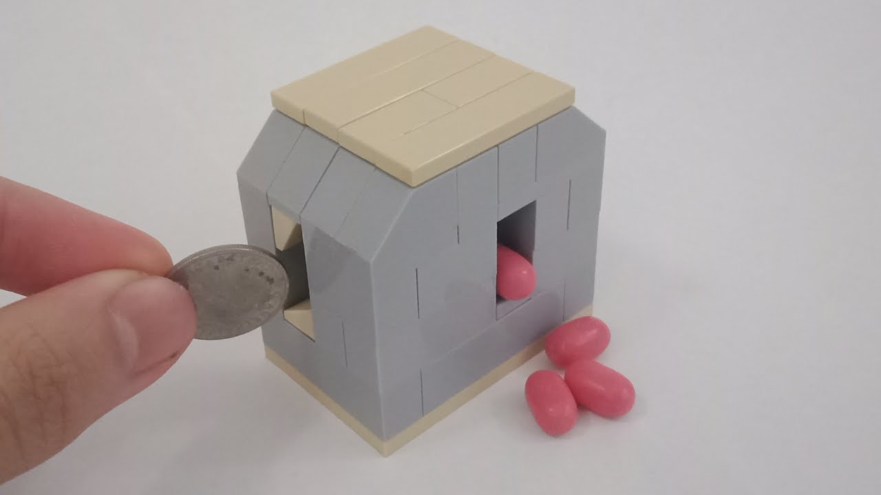 How to make a LEGO Tac candy machine! LEGO easy candy machine tutorial - YouTube