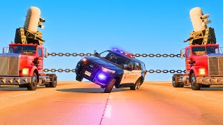 THE CHASE OF CHAOS - An Extreme BeamNG.Drive Car Chase screenshot 5