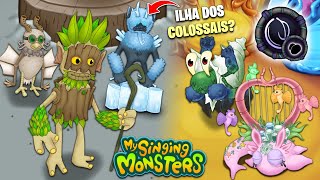 ILHA DOS COLOSSAIS FICOU LINDA! QUERO-BOLHA RARO E MUITO MAIS! | My Singing Monsters