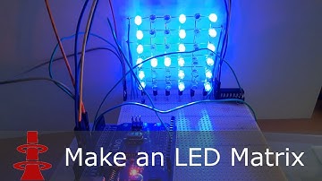 Super Simple 6x6 LED Matrix