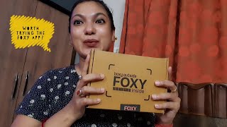 Honest review of FOXY-the online beauty app | Un-boxing Foxy's package | Authentic review screenshot 4