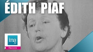 Edith Piaf "L'homme à la moto" | Archive INA chords