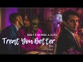 Emily & Alfie & Gabriel - Treat You Better | Emily in Paris | (season 2)