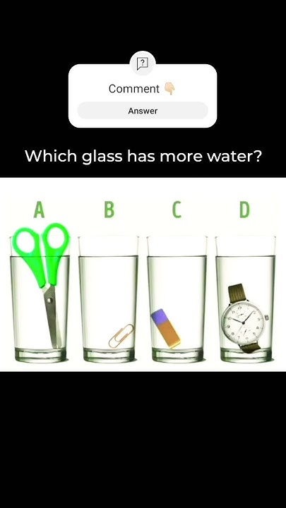 shorts-mystery-entertainment-which-glass-has-more-water