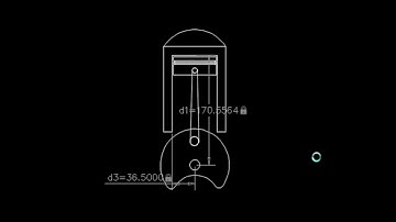 Bore Piston Animation By AutoCAD Script