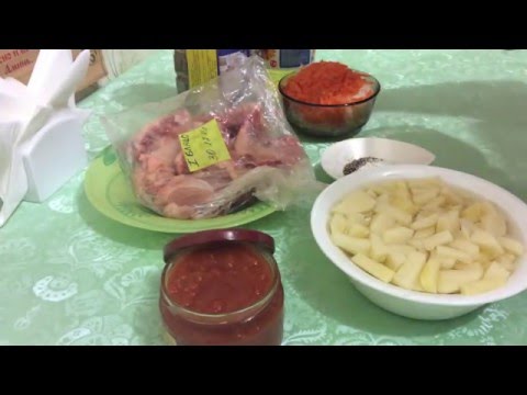 Видео рецепт Суп из баранины с булгуром